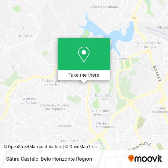 Sátira Castelo map