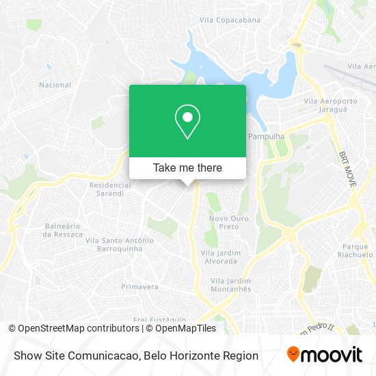 Show Site Comunicacao map