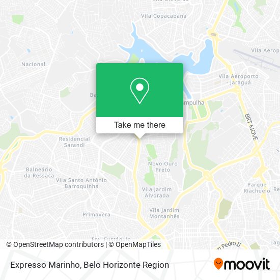 Expresso Marinho map