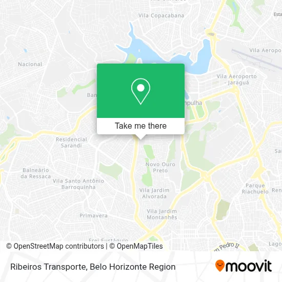 Ribeiros Transporte map