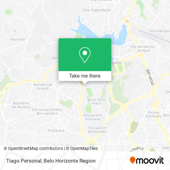 Tiago Personal map