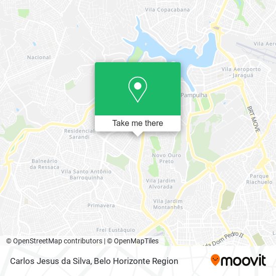 Carlos Jesus da Silva map