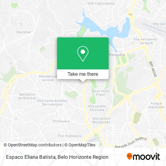 Mapa Espaco Eliana Batista