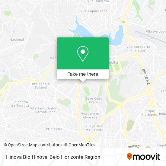 Hinova Bio Hinova map