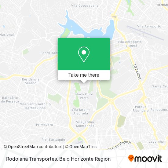 Rodolana Transportes map