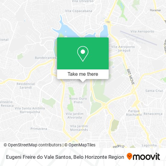 Eugeni Freire do Vale Santos map