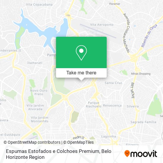 Espumas Estofados e Colchoes Premium map
