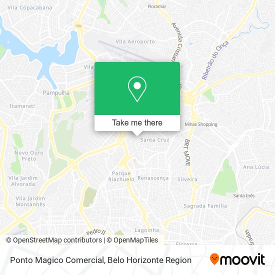 Mapa Ponto Magico Comercial