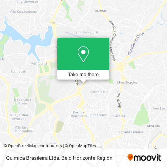 Quimica Brasileira Ltda map