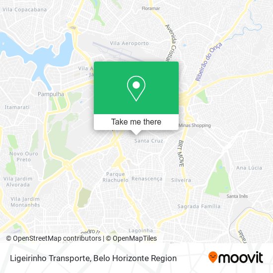 Ligeirinho Transporte map