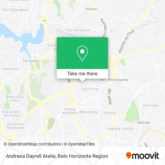 Andresa Dayrell Atelie map