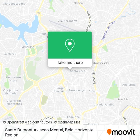 Santo Dumont Aviacao Mental map
