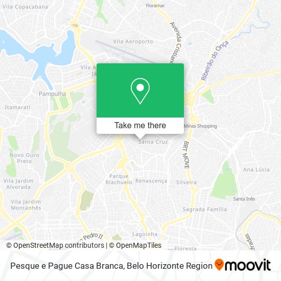 Pesque e Pague Casa Branca map