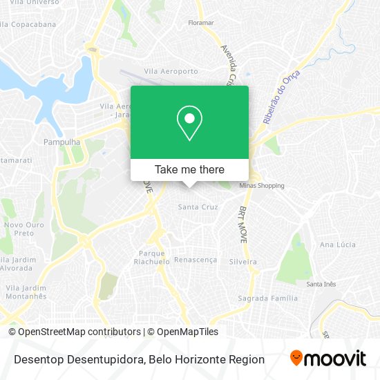 Desentop Desentupidora map