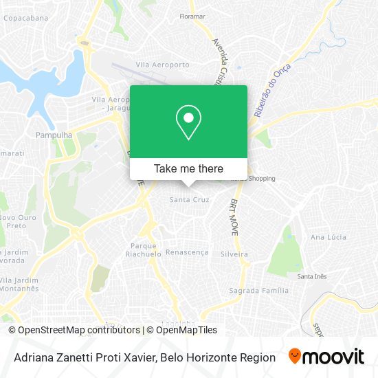 Adriana Zanetti Proti Xavier map