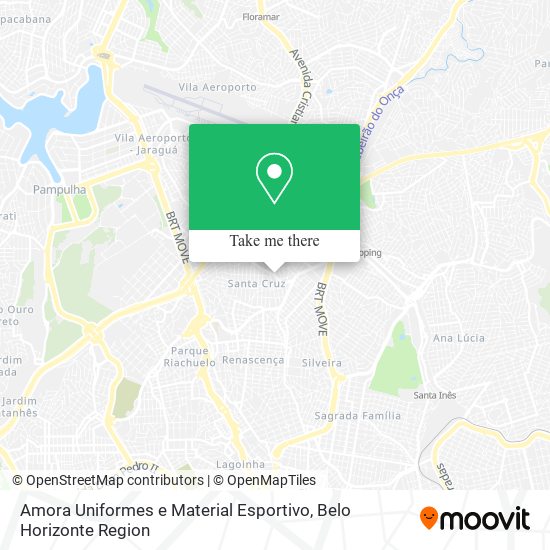 Mapa Amora Uniformes e Material Esportivo