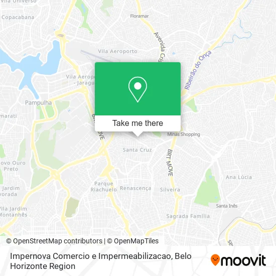 Impernova Comercio e Impermeabilizacao map