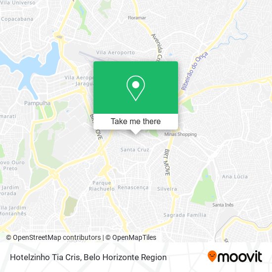 Hotelzinho Tia Cris map