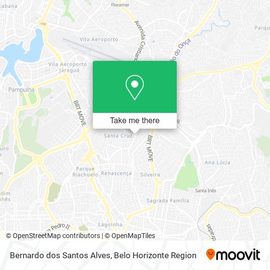 Mapa Bernardo dos Santos Alves