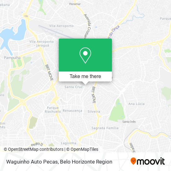 Mapa Waguinho Auto Pecas