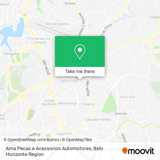 Ama Pecas e Acessorios Automotores map