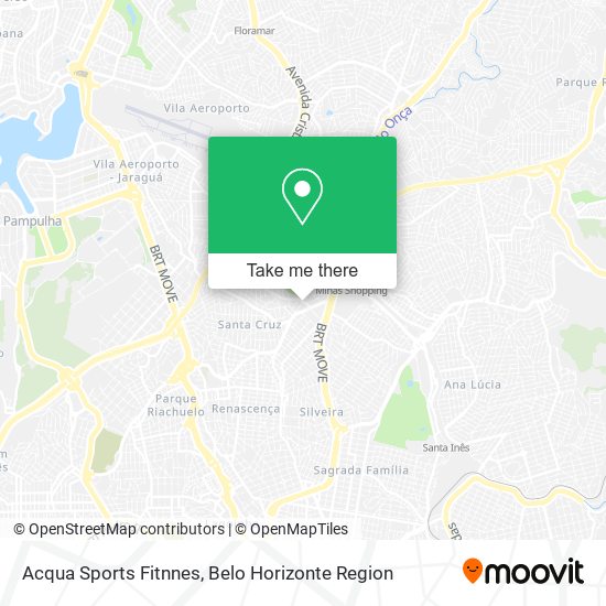 Acqua Sports Fitnnes map