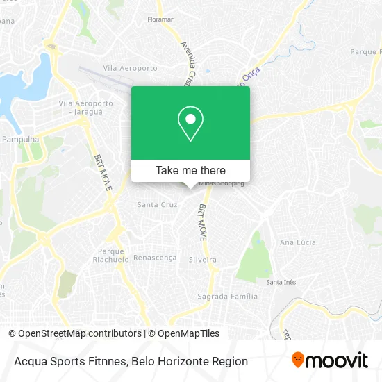 Acqua Sports Fitnnes map