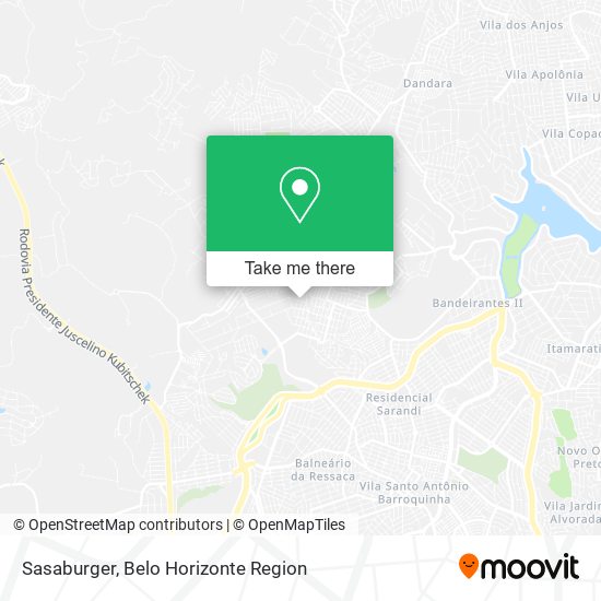 Sasaburger map