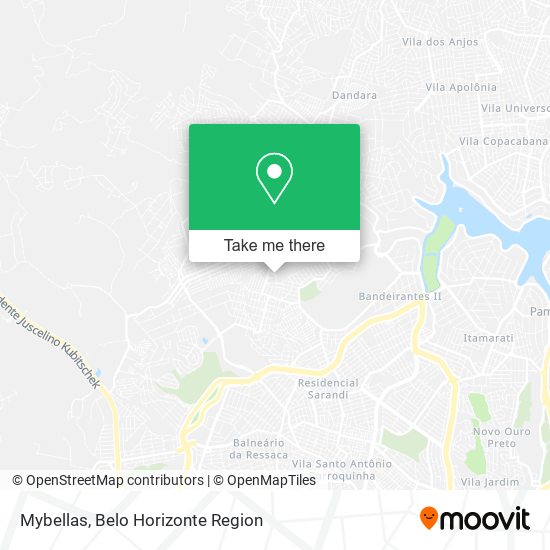 Mybellas map