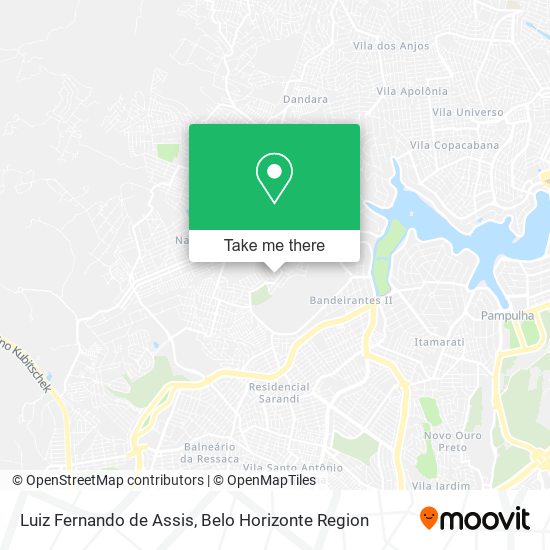Luiz Fernando de Assis map