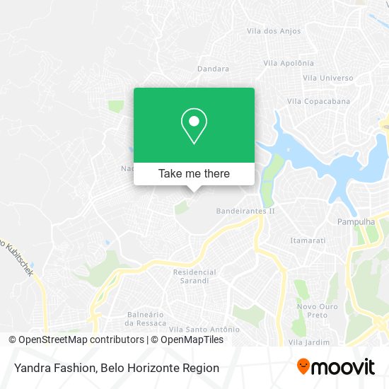 Yandra Fashion map