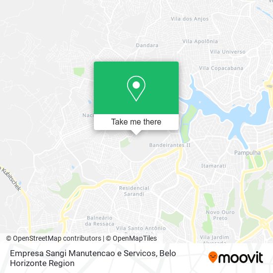 Empresa Sangi Manutencao e Servicos map