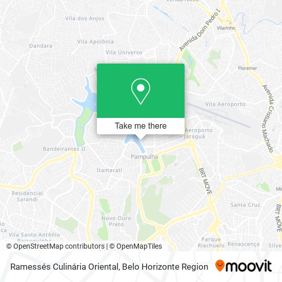 Ramessés Culinária Oriental map