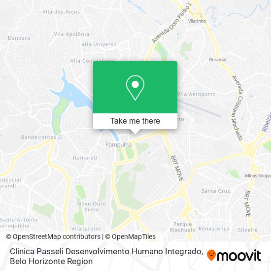 Clinica Passeli Desenvolvimento Humano Integrado map