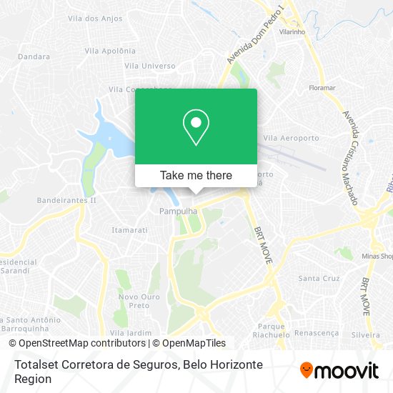 Totalset Corretora de Seguros map