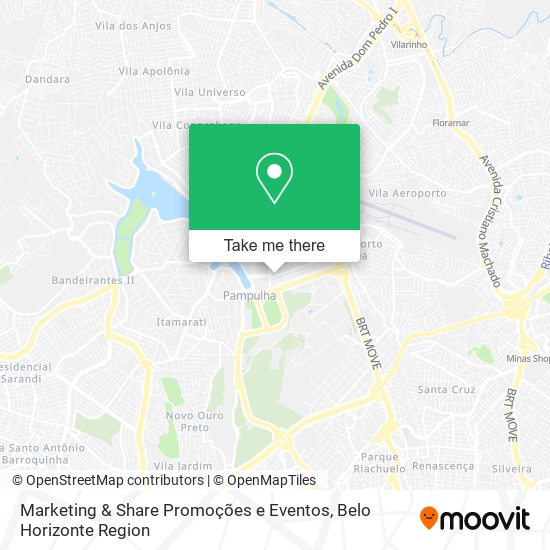 Mapa Marketing & Share Promoções e Eventos