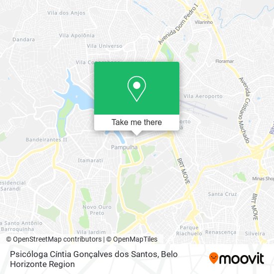 Psicóloga Cíntia Gonçalves dos Santos map