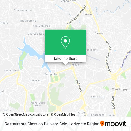 Restaurante Classico Delivery map