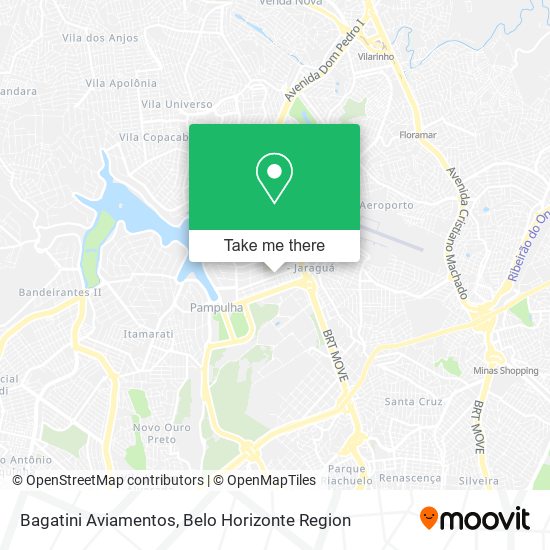Bagatini Aviamentos map