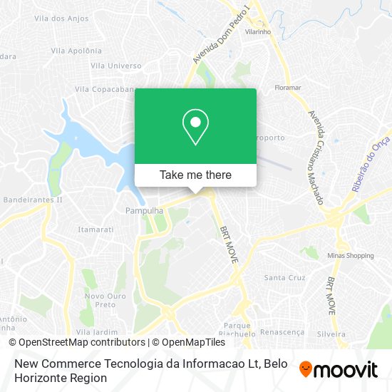 New Commerce Tecnologia da Informacao Lt map