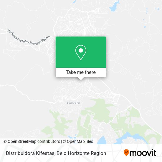 Distribuidora Kifestas map
