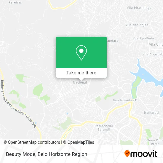 Moda Bellezza map