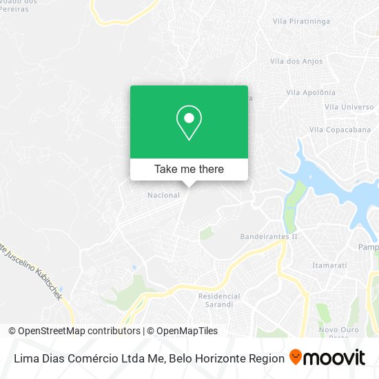 Lima Dias Comércio Ltda Me map