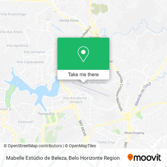 Mabelle Estúdio de Beleza map