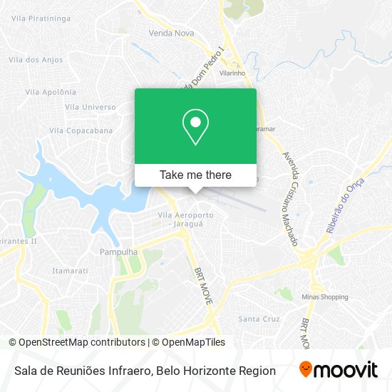Sala de Reuniões Infraero map