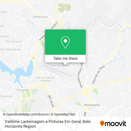 Valdimir Lanternagem e Pinturas Em Geral map