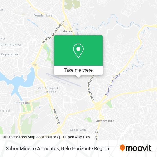 Sabor Mineiro Alimentos map