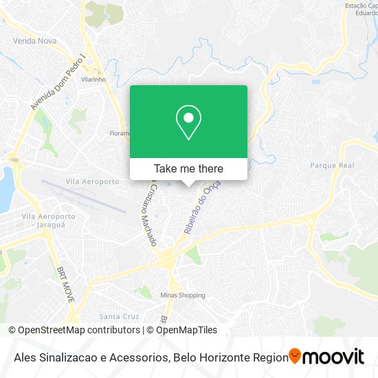Ales Sinalizacao e Acessorios map