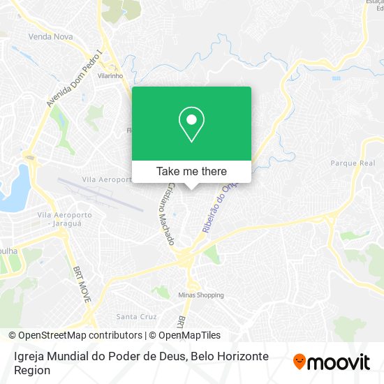Igreja Mundial do Poder de Deus map