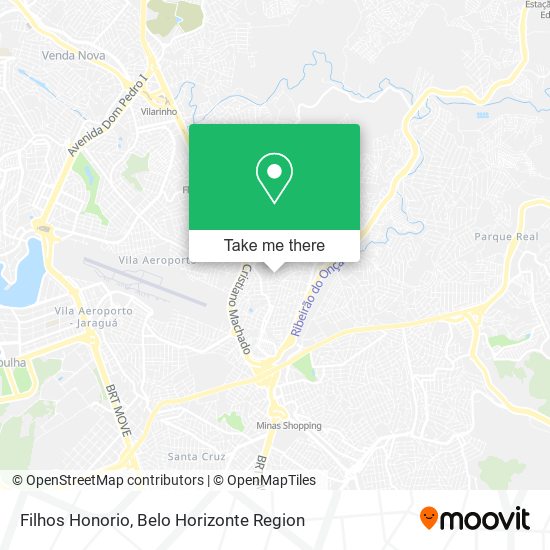 Filhos Honorio map